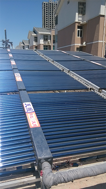 洛阳凌波洗浴太阳能工程