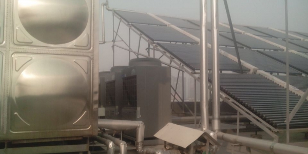 天照河南升达大学热水工程