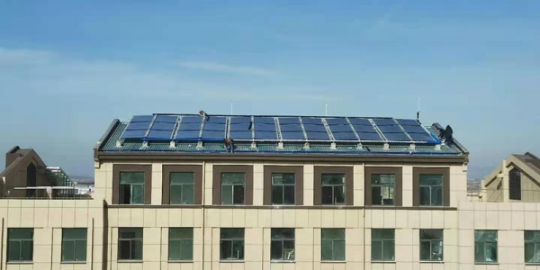 山西长治1号院太阳能热水工程